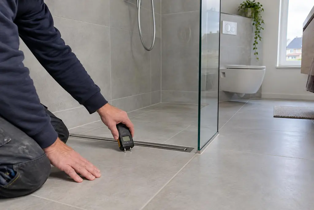 Lekdetectie Vinkeveen – badkamer in een nieuwbouwwoning